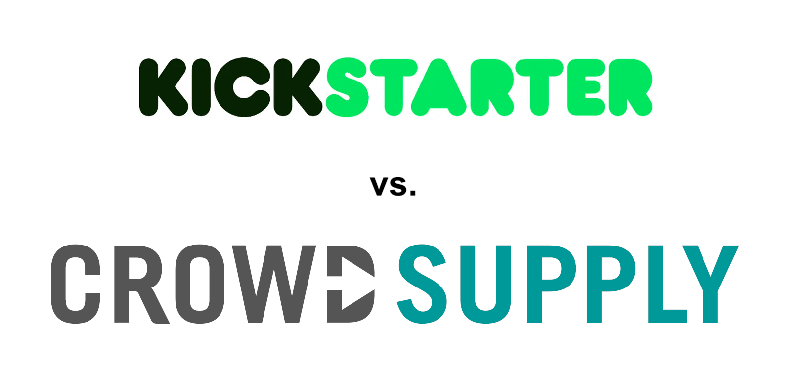 kickstarter vs. crowd supply